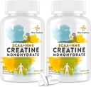 8--1 Creatine Monohrie amb BCAA i HMB, 5000 mg per als homes i dones, Cheetine Chews per en Muscle, Recobery, Final de la & Força, alta aviació, Llimona Flav, Sugar-Free, 180 tetes