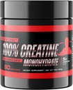 Goliath Labs Pure Creatine Monohydrate Powder - 300g 强力,动力,肌肉支持和耐力的无味微粒化Creatine - 60 services - 男女适身补充剂