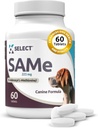 K9 Seleccione SAM-e para cans: 225mg, 60 tabletas activas S-Adenosyl-L-Methionine Liver Suplemento - Nutrición cognitiva e conxunta de saúde para cans medios e grandes - o mesmo Liver Suplemento nutricional do can