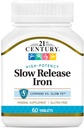 21st Century B 12 2500 mcg 110 Count & Slow Release Iron 60 Count