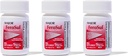 MAJOR Ferosul - Ferrous Sulfate 325 mg tabletten met 65 mg Elemental Iron - Iron Supplement for Women, Men - Red - 100 Tablets (3 Pack)