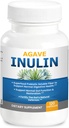 Agave Inulin Capsules Дайвна підтримка Soluble Fiber Prebiotic Agave Inulin 120 Ct.