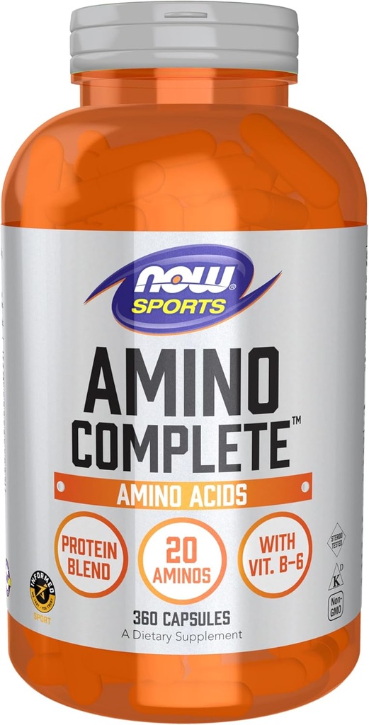 Ara menjars esportius, Amino completat, 360 Veg Capules