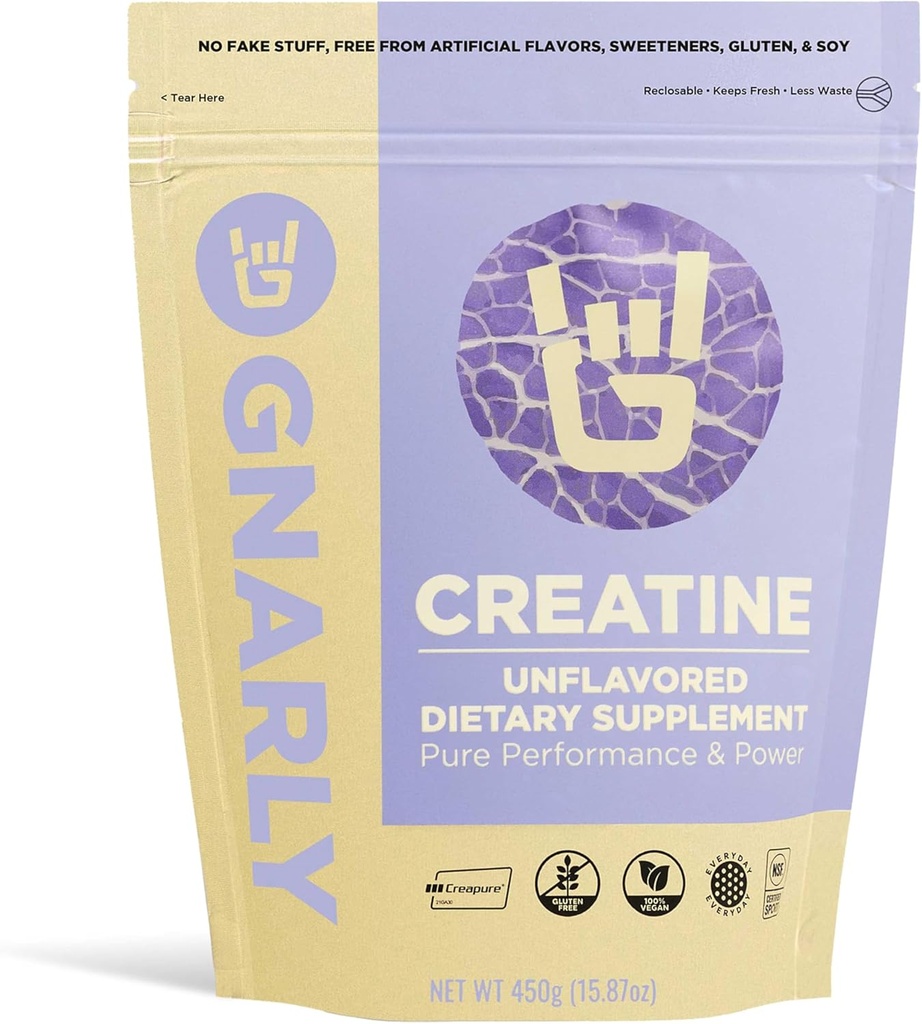 Gnarly Expression Access – Creapure, เวก้า คอมเพล็กซ์ เซอเทนส์ – NSF Sport Sertition, uppeopyd – Sportcydates – 5g Commodine Monohydate – Unforation, 15.87 Oz