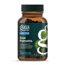 Gaia Herbs Saw Palmetto - Supports Healthy Prostate Function & Urinary Health - Saw Palmetto & Sunflower Seed Lecithin to Support Men's Health* - 60 Vegan Liquid Phyto-Caps (60 Servings)