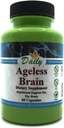Daily Manufacturing Ageless Brain™ (Methylfolate, B12, Resveratrol, Lutein, Zeaxanthin, Ashwagandha Extract, Curcumin, Astaxanthin & Inulin)