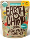 Zemní Chimp Organic Vegan Protein Powder - s probiotiky - Non GMO, mléčné výrobky zdarma, nesyrovátka, rostlinné bílkoviny prášek pro ženy a muže, gluten zdarma - 26 Služeb 32 Oz (Plain & Neslazené) No Scoop