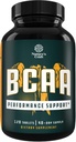 Branch keten Aminozuren supplement - Vegan BCAA tabletten Post Workout Muscle Recovery en spiergroei ondersteuning - vertakte keten Aminozuren supplement voor mannen en vrouwen workout herstel 120 Tel.