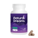 Univera Natural Dreams Melatonin Supplement, 1mg Melatonin Capsules for Restful Sleep, Sleep Support Supplement with Botanical Ingredients & Maizinol, Night time Sleep Aid, 60 Capsules (30 Day Supply)
