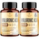 19-in-1 Hyaluronic Acid Capsules - Hylunaric Acid 1200 mg, with Collagen Peptides, Vitamin C, Phytoceramides - for Skin, Eyes, Gastrointestinal, Bones Support (2 Pack)