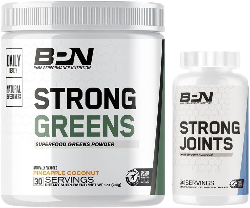BARE UČINKOVITOST HRANILA BPN Strong Greens & Strong Joints