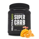 NutraBio Super Carb, Carbohydrate Powder with Cluster Dextrin & Electrolytes, Advanced Carb Supplement Powder for Workout Fuel, Performance, and Muscle Recovery, Cyclic Dextrin, Orange Mango, 30 Sv