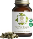 PURE SYNERGY SuperPure Oregano Extraction d'huile d'origan Capsules d'extrait d'huile d'Oregano