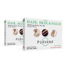 Wellgenix Purvana Hair Skin and Nails Supplement – 2500mcg Biotin Softgels with MSM & B-Complex – Daily Beauty Support for Stronger Nails & Hair Vitality – 60 Softgels (2 Pack)