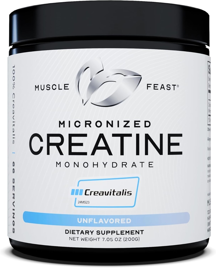 Muscle Feast Creavitalis Micronized Creatin Monohidrat Powder 