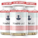IBDassistTM Hashi Aid ščitnica Podpora za ženske in moške - ščitnica dodatek za Hashimotovo bolezen in hipotiroidizem* - z Ashwagandha, Selenium, Cink, Essential Vitamins & More - 30 kapsul (3 pakiranja)