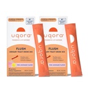 Uqora Flush - Urinary Tract* with D-Mannose, Vitamin C, Vitamin B6, Potassium, Magnesium & Calcium - Gluten-Free & Vegan - Pink Lemonade Flavor - 20 Packets (2 Pack)