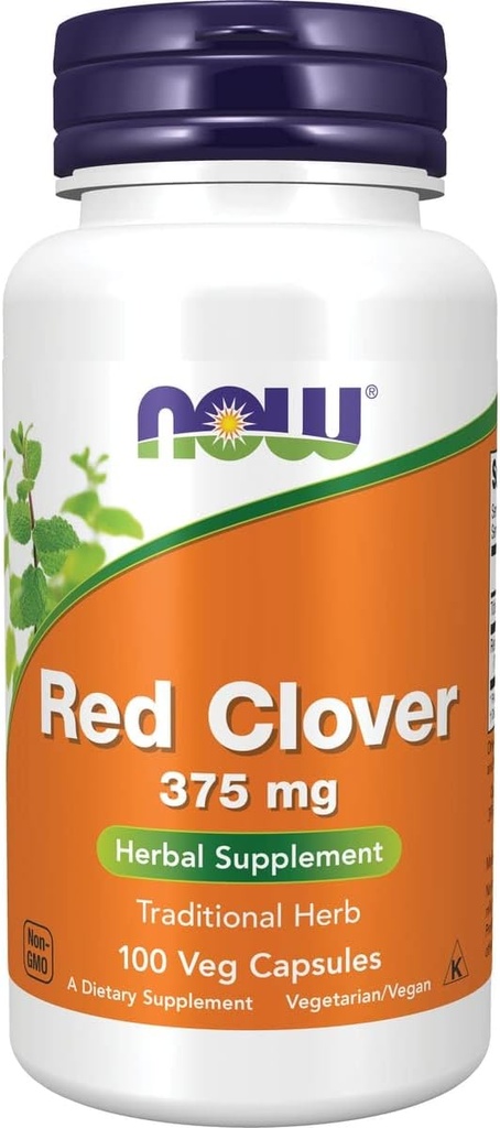 Sekarang Foods Red Clover 375 Mg 100 Caps
