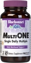 Bluebonnet Nutritie Multi One (cu fier) Capsule vegetale, Complete Spectrum supliment de vitamine multiple, B Vitamine, Gluten gratuit, Lapte gratuit, Kosher, 90 capsule vegetale, 3 luni de aprovizionare