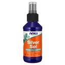 NOW Foods Supplements, Silver Sol 10 PPM with Elemental Silver and Deionized Water, Liquid, 4-Ounce