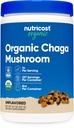 Nutricost 100% Organic Chaga Mushroom Powder 8oz (227 Servings) GMO-Free | Certified USDA Organic, Gluten-Free