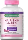The Nature's Bounty Hair, Skin and Nails, 250 Softgels (2 Pack)