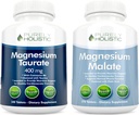 Magnis Taurate 400mg + magnio malatas 400mg - Labai biologiškai įsisavinamos - Didelės absorbcijos lizdinė plokštelė - 270 + 270 Vegetariškų tablečių