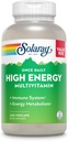 SOLARAY Napi egyszer magas energia multivitamin nőknek és férfiaknak - Energia kiegészítők - Immuntámogatás w / C-vitamin, A, D és E, B-vitamin komplex, Trace Minerals, 60- Day garancia, 200 Serv, 200 VegCaps