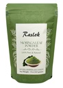 Raslok Moringa Powder | 100% Pure Moringa Leaf NO Stems | Moringa Olifera Powder (8 Oz)
