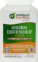 Vision Defender AMD AREDS2 Eye Vitamins - Exact AREDS 2 Formule s Lutein & Zeaxanthin, Vitamins C & E, Zinek 25 mg & Copper - Jednou denně Vegan Oční doplněk, 90 Tablety