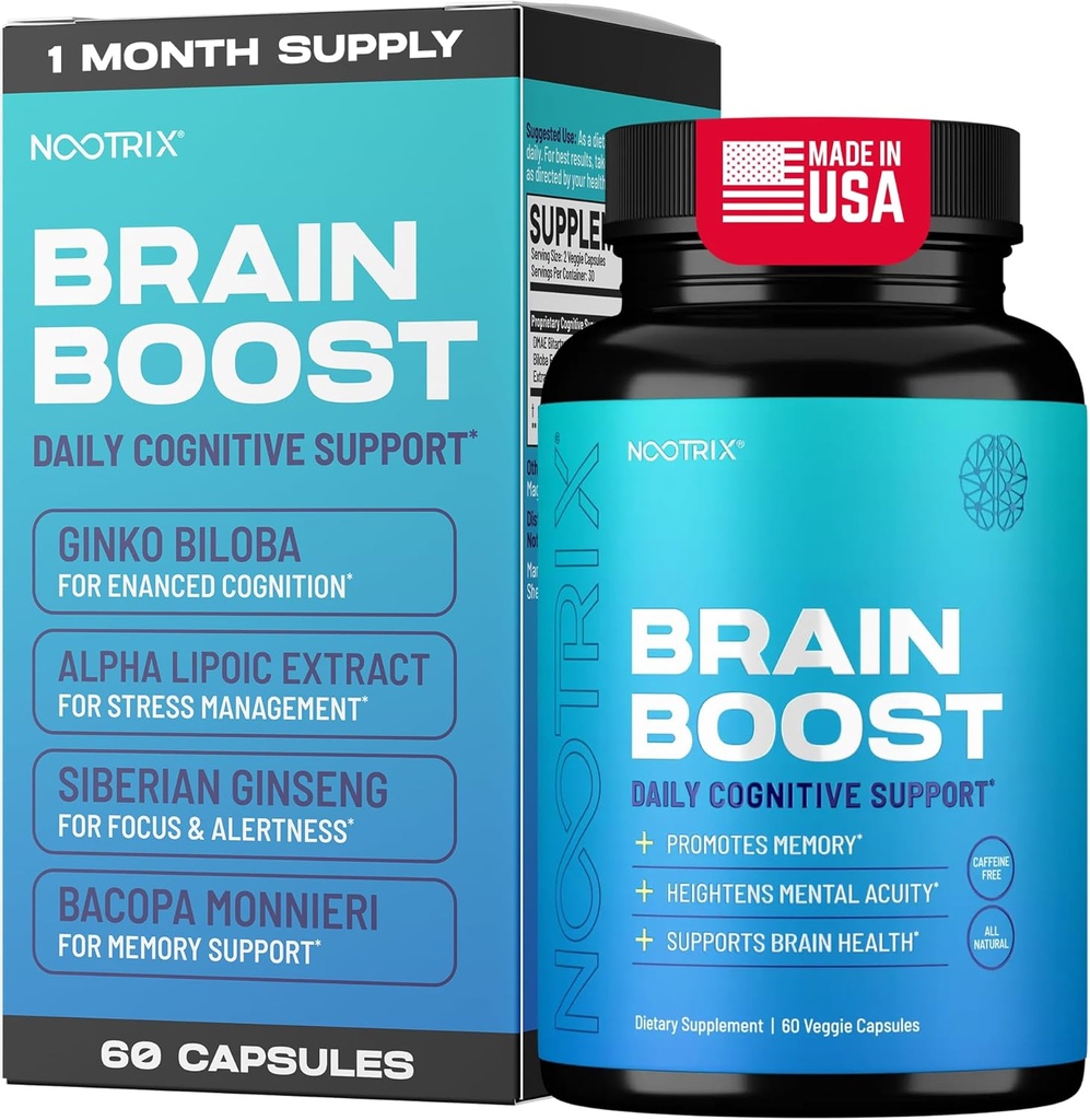 Nootrix Brain Boost Nootropic Supplement 