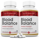 (2 Pack) Blood Balance Advanced Formula 688MG Supplement Pills 120 Capsules