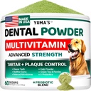 Advanced Dog Dental Pulveris, Elpa Atsvaidzinātāji ar Multivitamīnu, Suņa Zobu tīrīšana, Bad Elpa & Tartar un Plaque Off Remoper suņiem Probiotikas lab co, Pet Mutes kopšanas - Vitamīni un papildinājumi