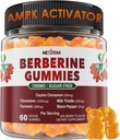 Bberine Gummies 1500 מ"ג סוכר חינם, אורגני Berberine תוספת w / Ceylon Cinnamon, Chromi, Turmeric, חלב זהtle עבור Metabolism Balanced, Berberine HCl מפלט ברברי ההודי, 60 Ctss טבעוני 60 Ctsssss
