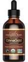 Ceylon Cinnamon Shop CinnaGoldTM Organic Ceylon Cinnamon (100% Certified) Suplemento, High-Potency Liquid Extract, 4 oz. - Super Antioxidante