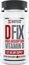 Biotest D Fix - 5000 IU High-Absorption bitamina D3, 90 zerbitzatu - 90 Softgels