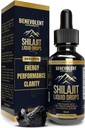 Pure ההימלאיה Shilajit נוזל טיפות - 1000 מ"ג טבעי Shilajit טיפות - 85 + Trace מינרלים & 40% Fulvic Acid עבור אנרגיה Boost, Detox ניקויse, כוח ותמיכה - 50 יום אספקה מינרלים