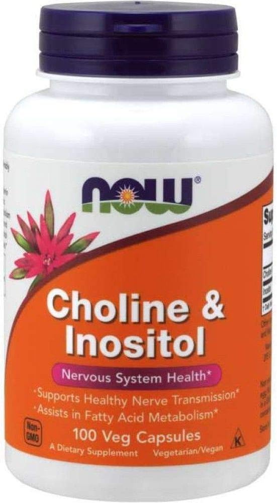 Orain Choline eta Inositol 500mg, 100 kapsula (2ko paketea)