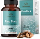 HerBMA Pine Bark extrava les Capsules - 400 mg Francès Pine Bark Extrader per a la implementació antioxidant - Vegan, No-GO Pinster suplementari
