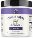 Colostrum Powder 40% IgG - USA Sourced Bovine Colostrum Supplement for Immune Support, Gut Health, Muscle Recovery, and Overall Wellness - Single Ingredient, No Additives, Non-GMO - 60 zerbitzura