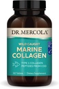 Mercola Wild Caught Marine Collagen博士,30位服务员(90张平板电脑),I型Collagen Peptides,饮食补充,促进青年外观,非GMO,MSC认证