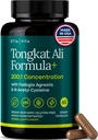 200:1 Longjack - Tongkat Ali & Fadogia Agrestis Supplement for Men & Womens Energy (Made in USA) T Support, Lean Muscle Recovery, Hormonal Balance with Vegan NAC Liver Detox & Cleanse 60ct