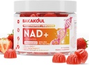 NAD Gummies, NAD добавки - Liposomal Nicotinamide Riboside, Resveratrol, Quercetin, NAD Nicotinamide Riboside Resveratrol 900mg, NAD + Додаток для чоловіків і жінок, 60 Gummies 1 пакет