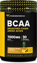 Primaforce BCAA Powder (Pineapple Mango) 30 Servings Per Container - 2:1:1 BCAAs, Post-Workout Recovery Drink with Amino Acids and Real Salt for Men & Women