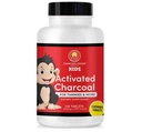Charcoal House Chewable Activated Charcoal Tablets for Kids | Natural, Vegan, Non-GMO & Gluten Free | for Teeth, Stomach, Gas & Nausea | USP Food Grade | 135 ct.