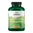 Swanson Lactobacillus Acidophilus Probiotic for Adults Seeking Daily Digestive and Bowel Health Support with 1 Billion CFU - Acid-Resistant (250 Capsules)