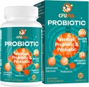 Probiotics for Women & Men - 300 Billion CFU, 24 Strains Probiotic + 15 Organic Herbs Prebiotics Blend, für Gesamtdigestive Gut Gesundheit, Immune, Verstopfung & Bloating, Regal stabil - 2 Monate Versorgung
