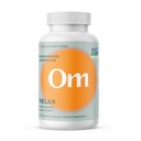 OM MUSHROOM SUPERFOOD Relax Mushroom Capsules, 90 Count, 30 Days, Reishi Mushrooms, Ashwagandha, GABA, L-Theanine, Magnesium, Adaptogens for Stress Support (Formerly Gently Zen, Packaging May Vary)