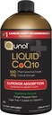 Qunol נוזל CoQ10 100 מ"ג, תוספת גבוהה תוספת טבעית של Coenzyme Q10, Antioxidant לבריאות הלב, כתום Pineapple Flavored, 60 מנות, 20.3 oz בקבוק