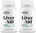 "Vivine IITE Liver Aid 2-Pack 120 taules (Tarval 240ct) dóna suport a la funció Livey Liver, física Energia i Vitalty.